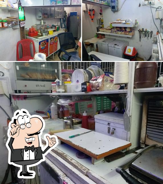 The interior of Neelkamal Fast Food