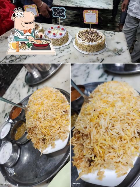 Fried rice at New Rajasimha Hotel