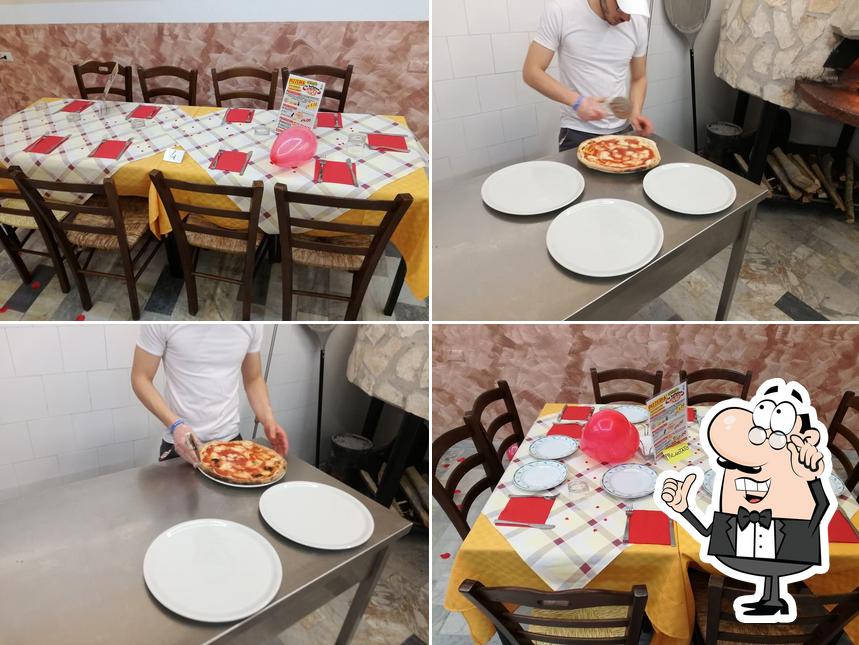 Gli interni di PIZZERIA La Bufalina