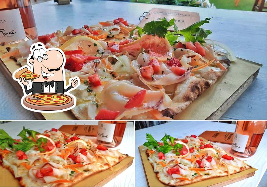 Prenditi tra le molte varianti di pizza