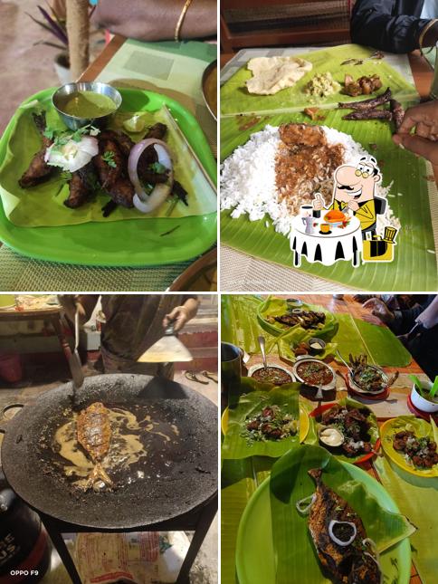 Food at SEA FISH WORLD (குடில் குடும்ப உணவகம்)