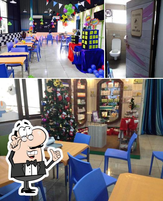 The interior of The Old School Canteen