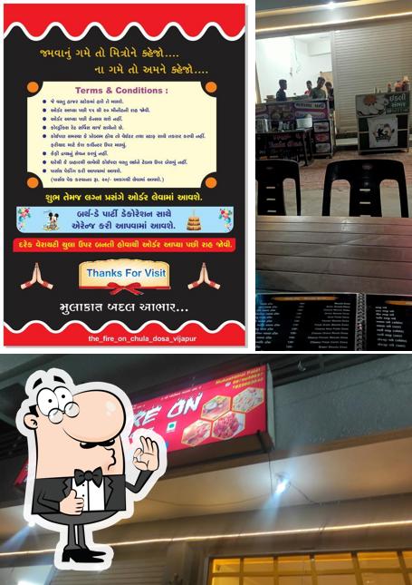 Look at this image of The fire on chula dosa