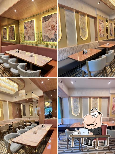 The interior of Veg Sizzel’s