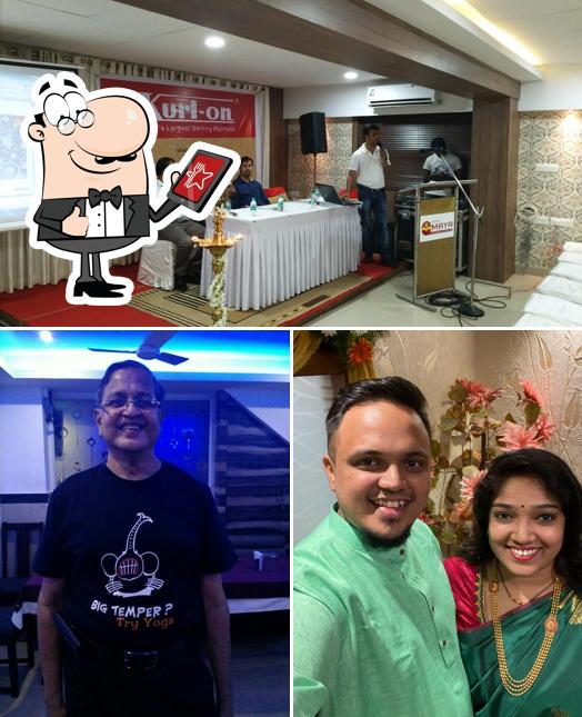 The outside area is an important feature of Hotel Maya International