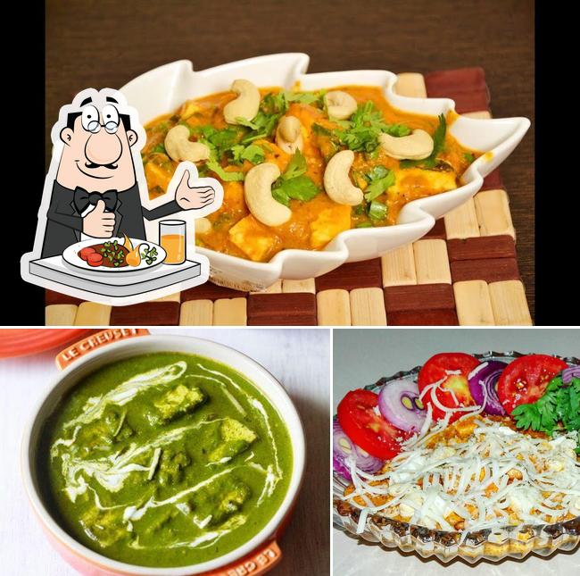Food at Aagrah Restaurant