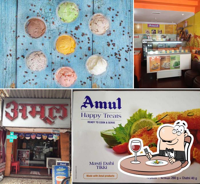 Food at Amul Ice Cream