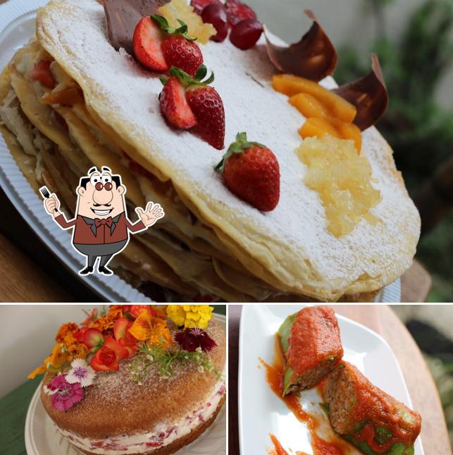 Platos en Doceria Delicias