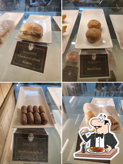 Meals at Maizins Cafe