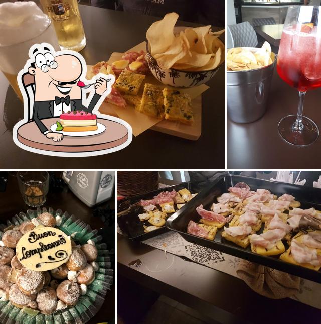 Bar Spuntino serve un'ampia gamma di dessert