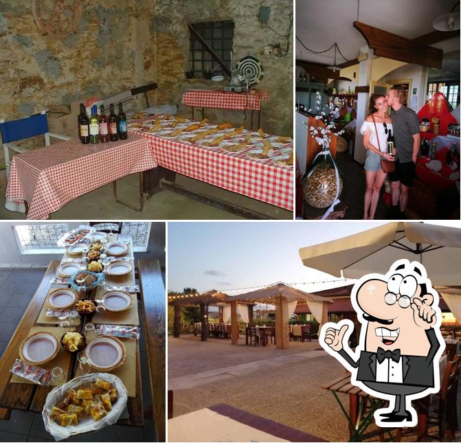 Gli interni di Cantine Basile