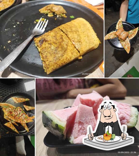 Food at Akshar the dosa & fruit icecream cafe