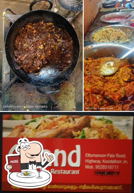Food at Anand hotel