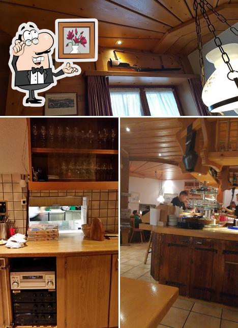 Gli interni di Restaurant Café Pizzeria Muoshof