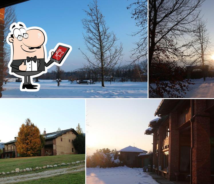 Gli esterni di Locanda dei Gelsi