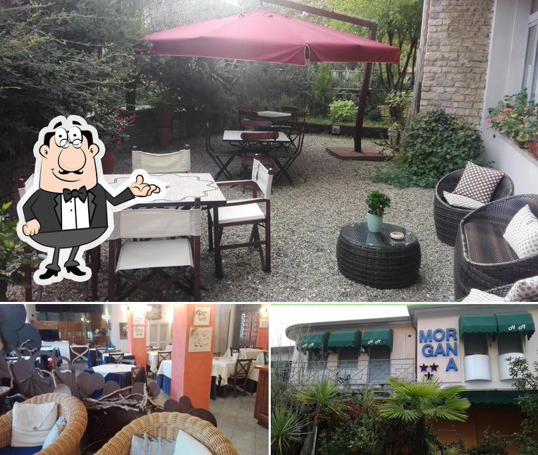 Hotel Morgana si caratterizza per la interni e esterno