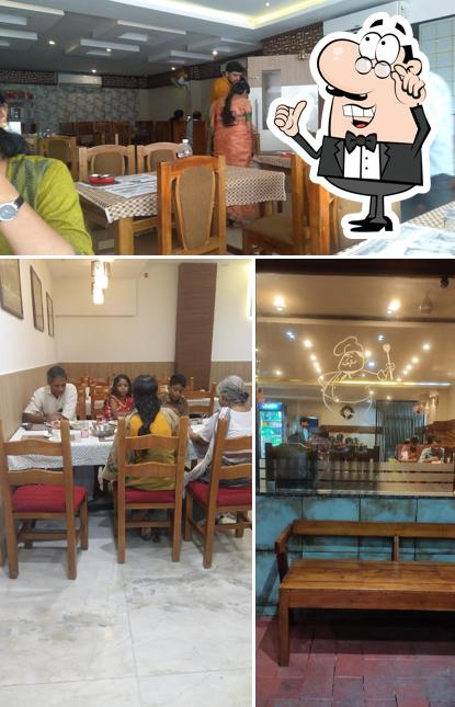 The interior of New Malabar Family Restaurant