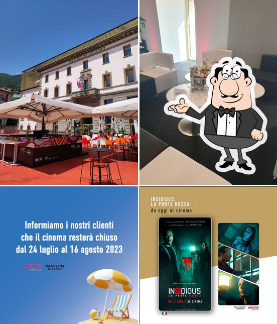 Gli interni di PalaCinema Locarno