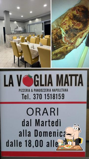Cibo al Trattoria Pizzeria La voglia matta