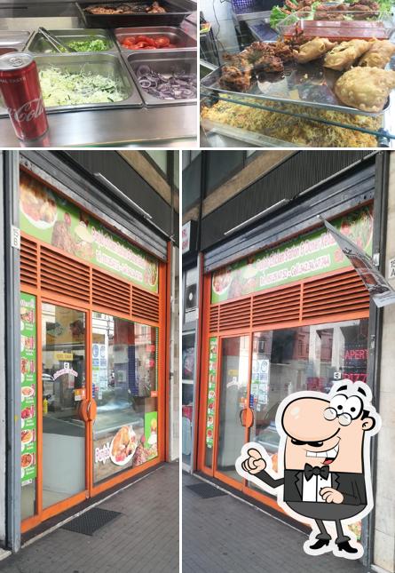 PUNJAB FOOD DI CHUDHARY BILAL ISHAQ SRLS si caratterizza per la esterno e cibo