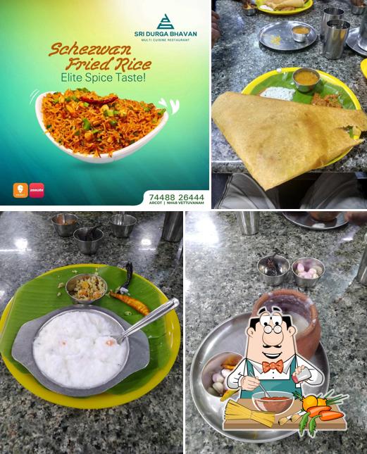 Spaghetti bolognese at Sri Durga Bhavan