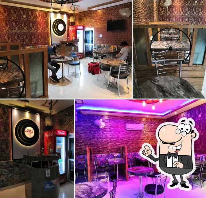 The interior of Teekha Meetha Cafe 2.0
