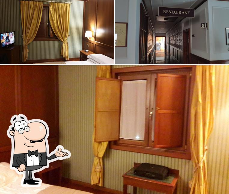 Dai un’occhiata alla immagine che presenta la interni e esterno di Best Western Hotel Ferrari