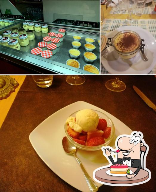 Al 19 Trattoria offre un'ampia varietà di dolci