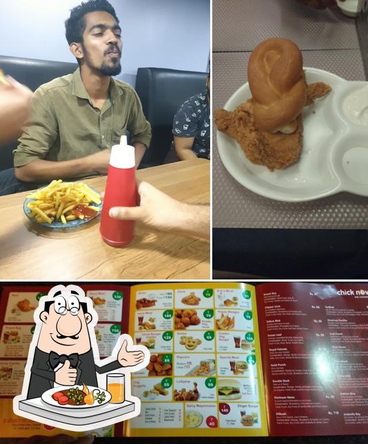 Food at Chick now Restaurant