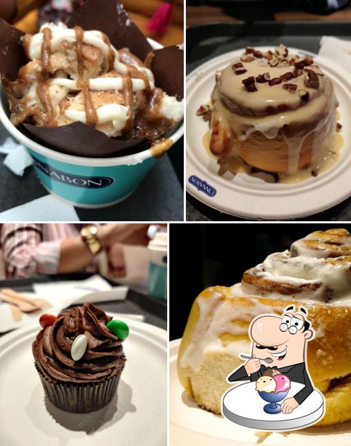 Cinnabon India provides a variety of sweet dishes