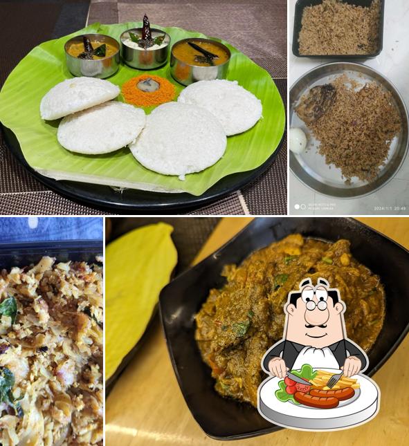 Food at Majestic Kitchen's Mundasukatti Restaurant