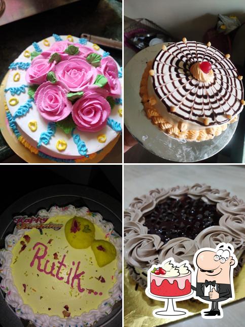 Look at this photo of Mr Baker's Delicious cakes