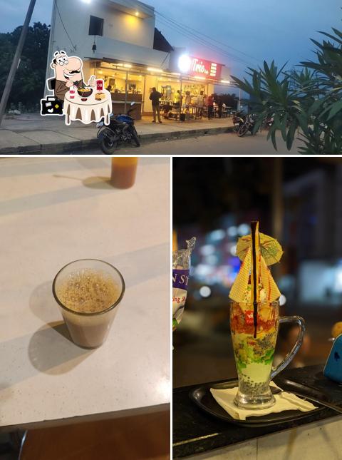 Among different things one can find food and exterior at Mulberry