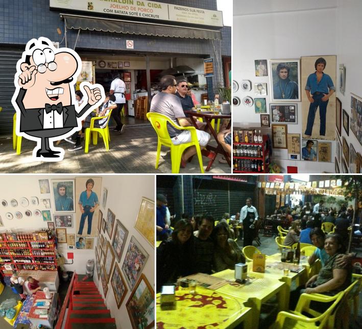 O interior do Bar Geraldin da Cida