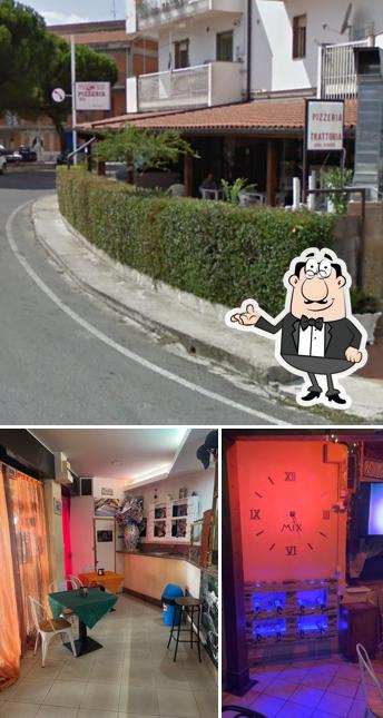Gli interni di Bar pizzeria ristorante MIX Accadia