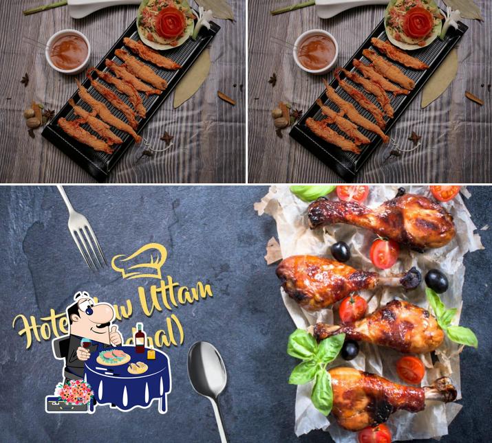 Try out seafood at Hotel New Uttam