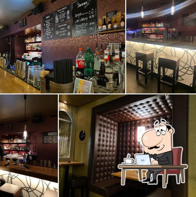 Gli interni di JoJo Bar