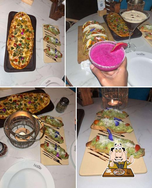 Pick pizza at Bustle