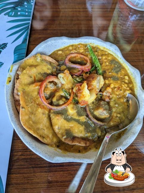 Food at The Garden grill