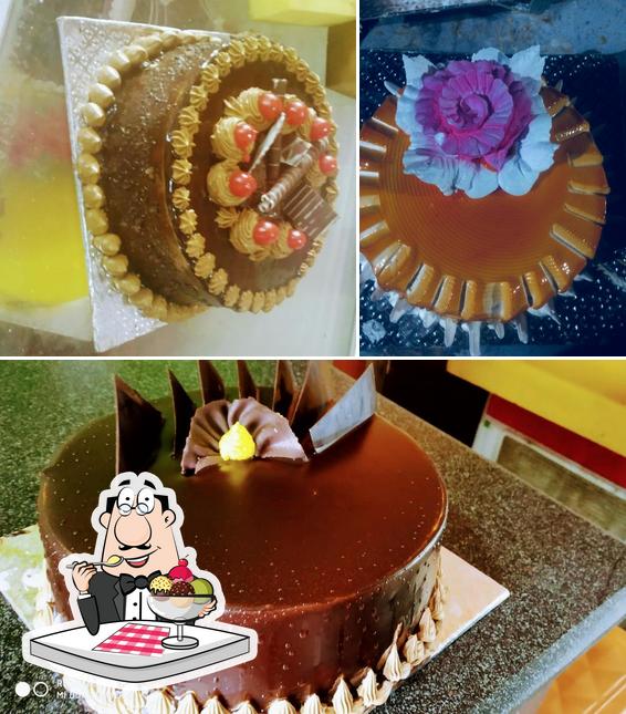 Indian Bakery serves a selection of desserts