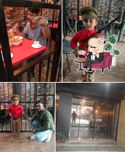 The interior of KD jail cafe