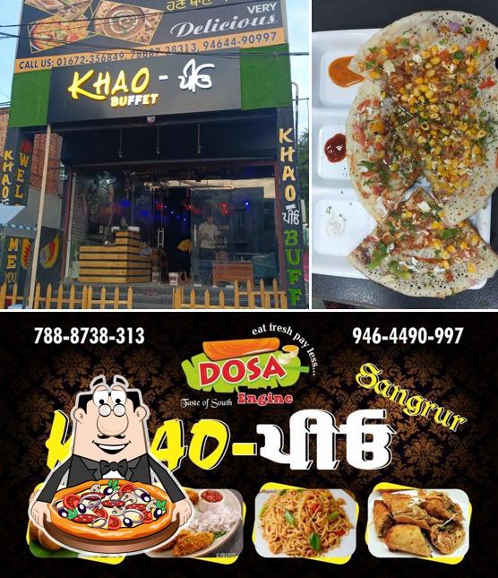 Pick pizza at KHAO PIO Buffet