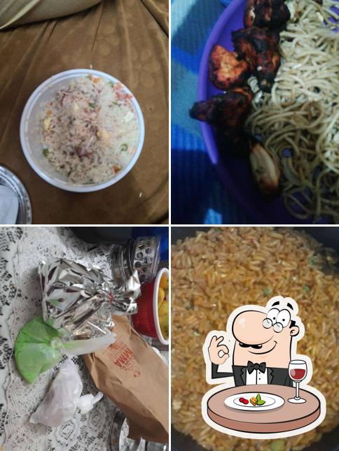 Food at MMA Kababs & Rolls