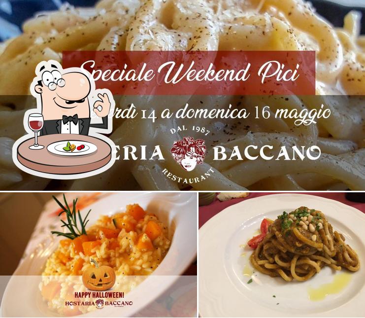 Platti al Osteria Baccano