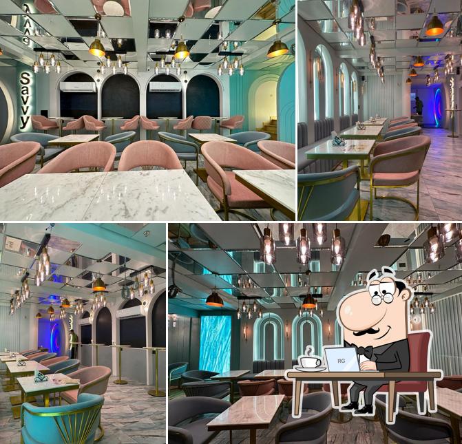 The interior of Savvy Bakers