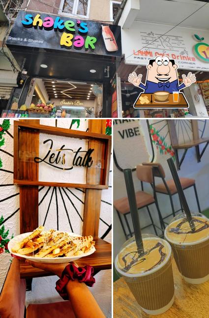 Meals at Shake's bar