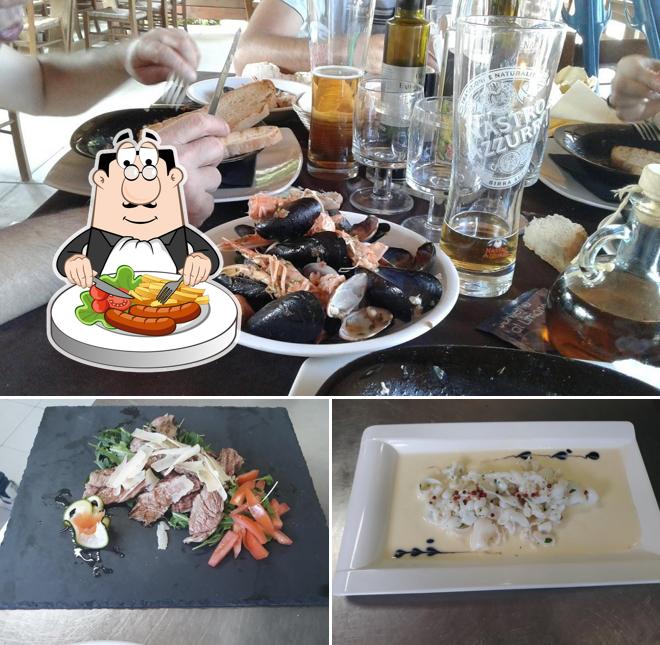 Cibo al Ristorante Baia Verde