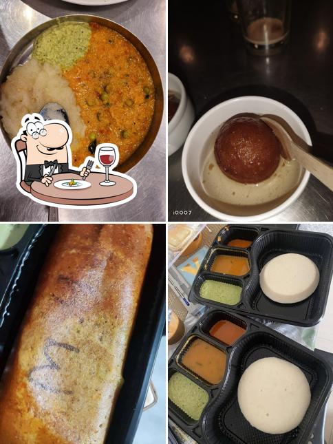 Food at Taaza Kitchen
