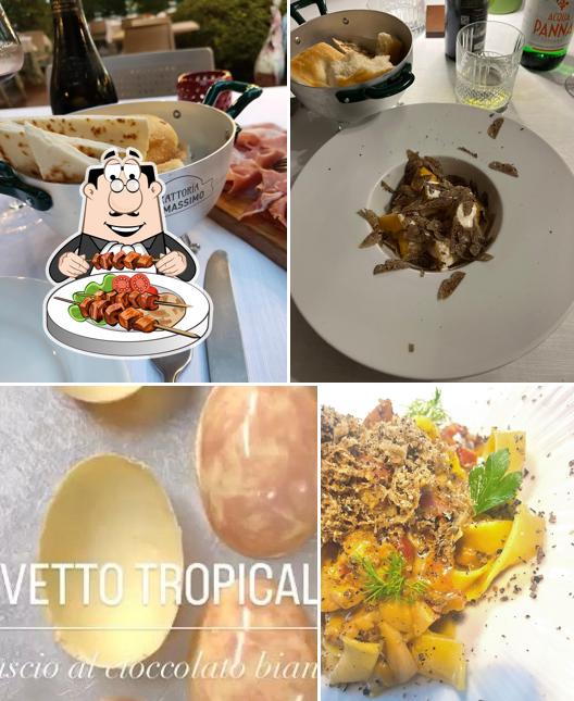 Platti al Trattoria Da Massimo