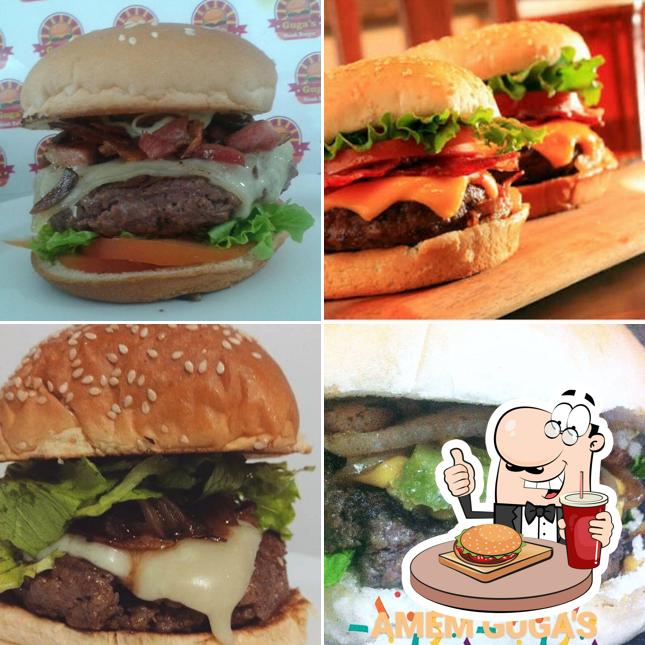 Delicie-se com um hambúrguer no Gugas Steak Burger